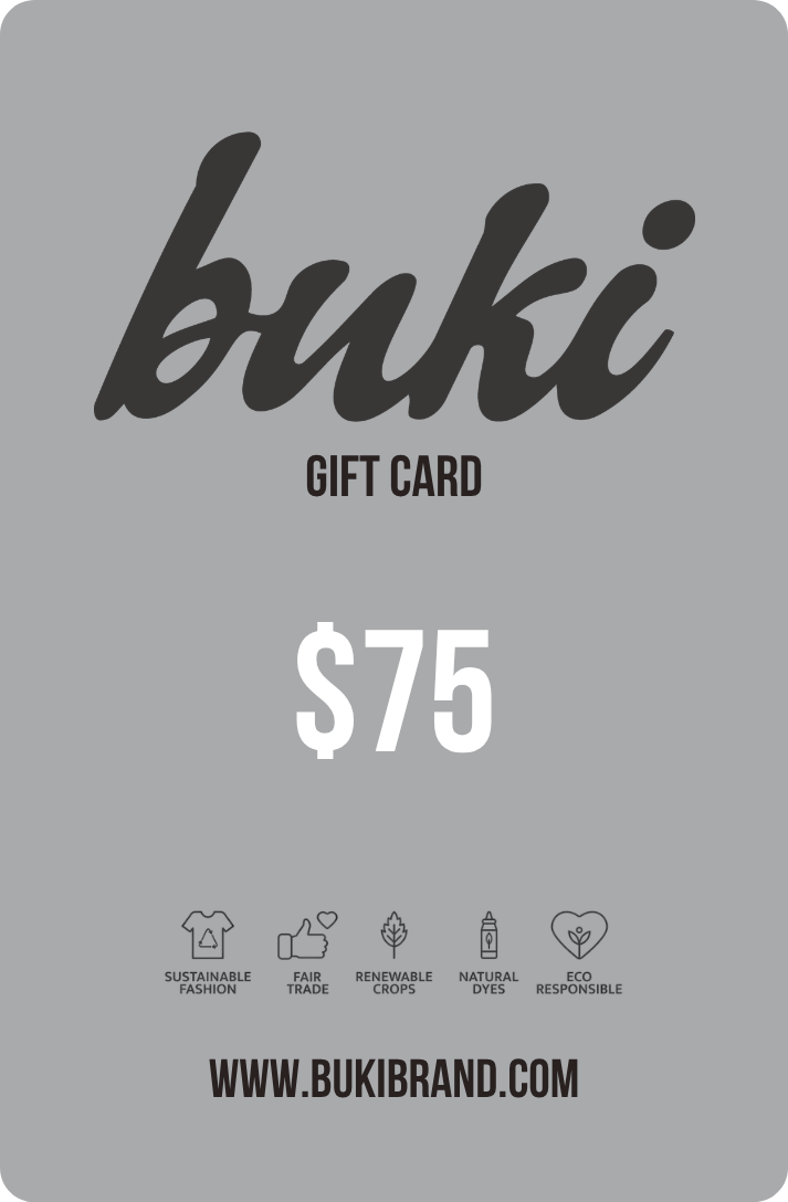 Buki Gift Card-BUKI-$75.00-Buki
