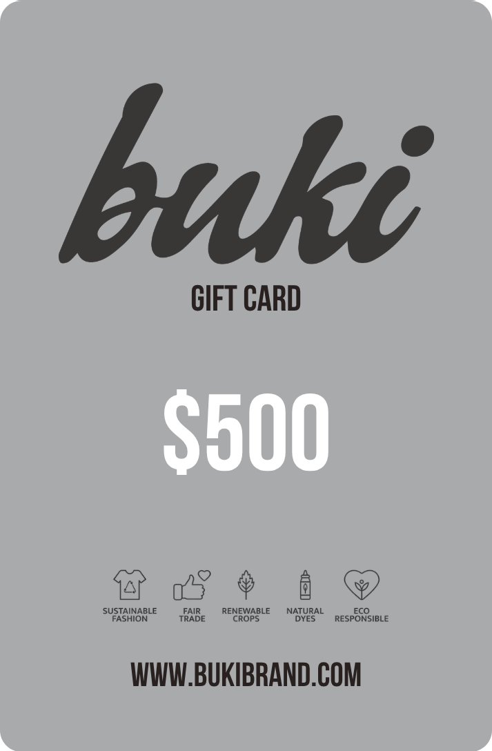 Buki Gift Card-BUKI-$500.00-Buki