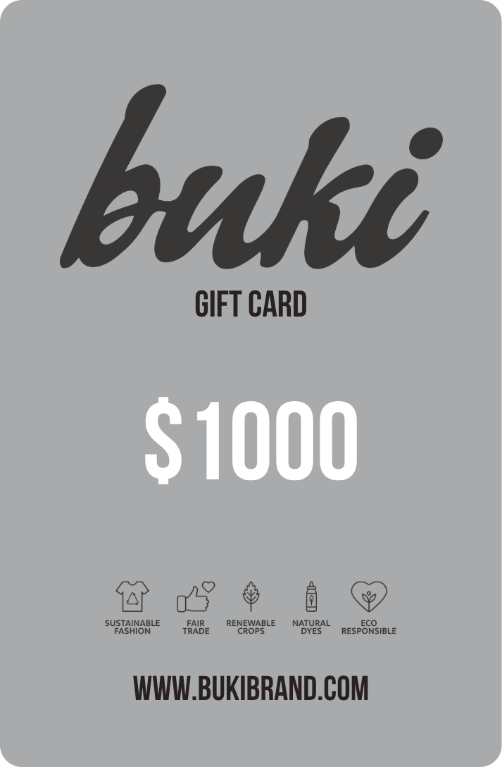 Buki Gift Card-BUKI-$1,000.00-Buki