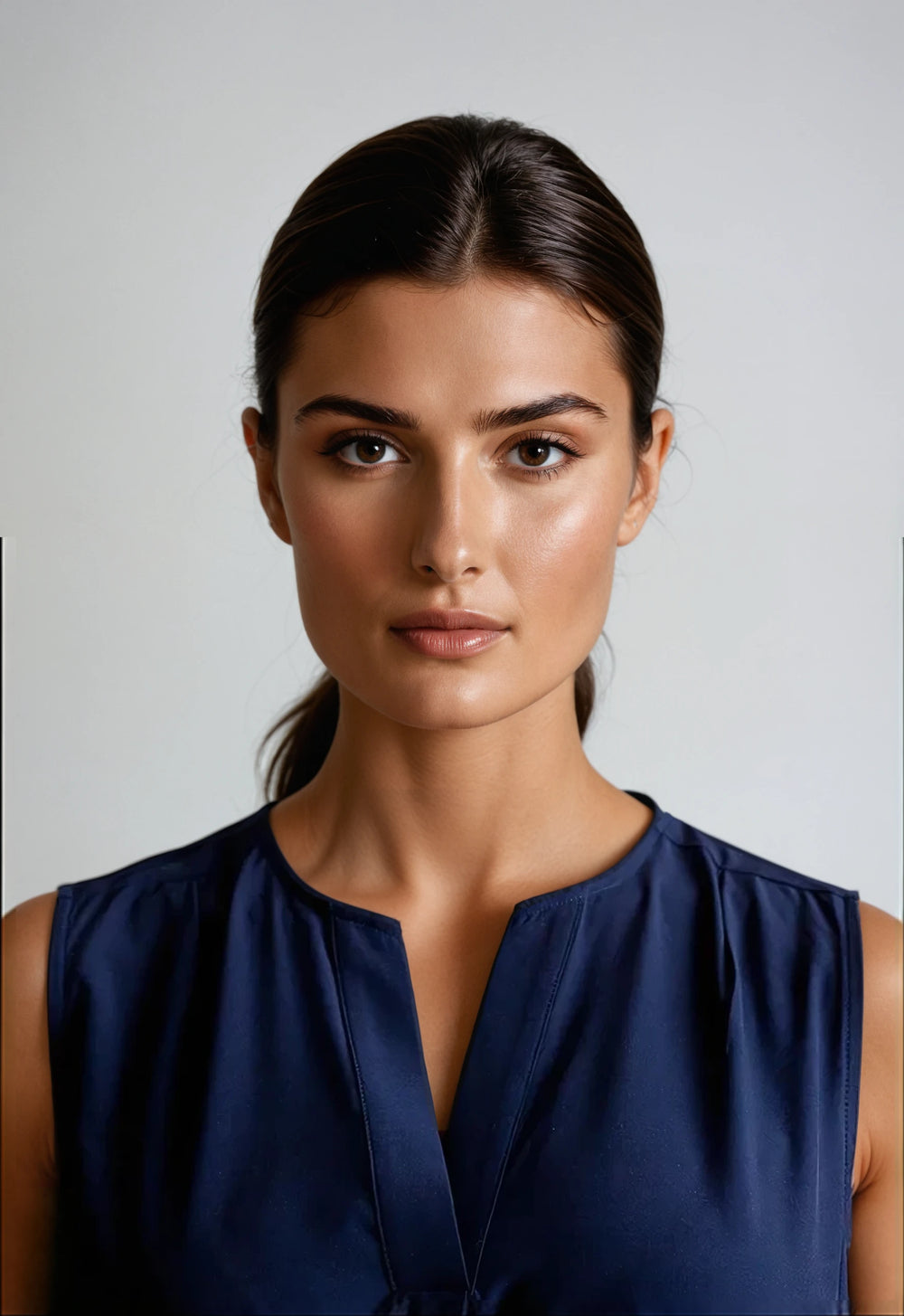 A-Liner Dress-DRESSES-BUKI-XS-Navy-Buki