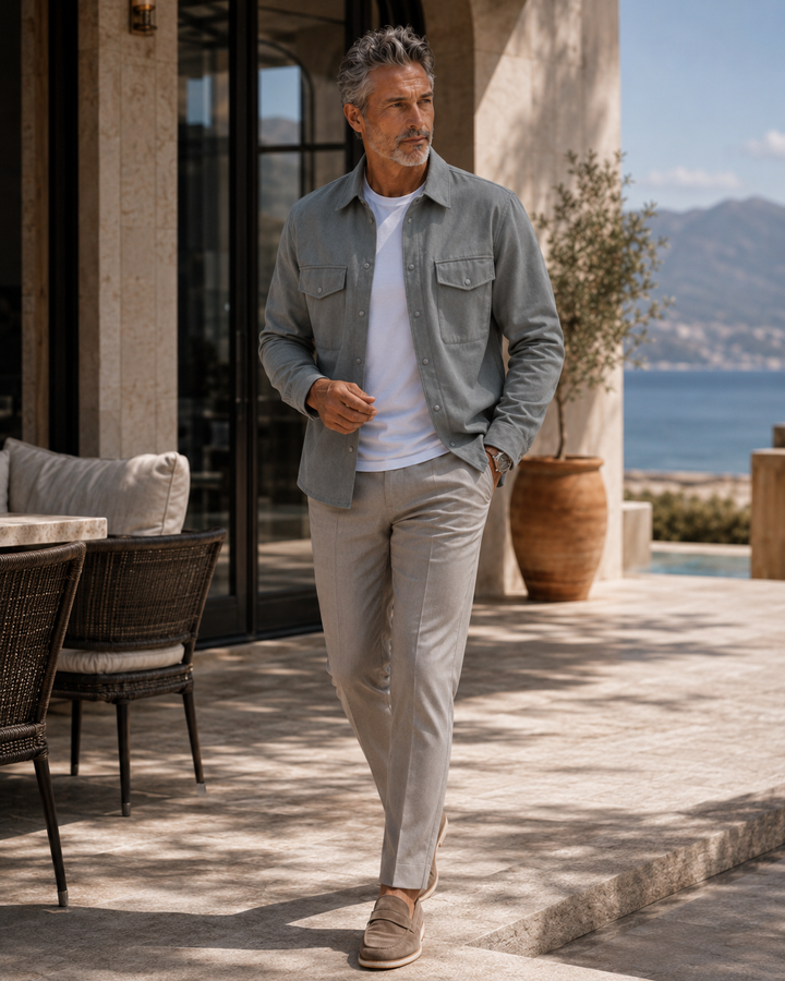 Atlas Overshirt - Olive-JACKETS-BUKI-Olive-M-Buki