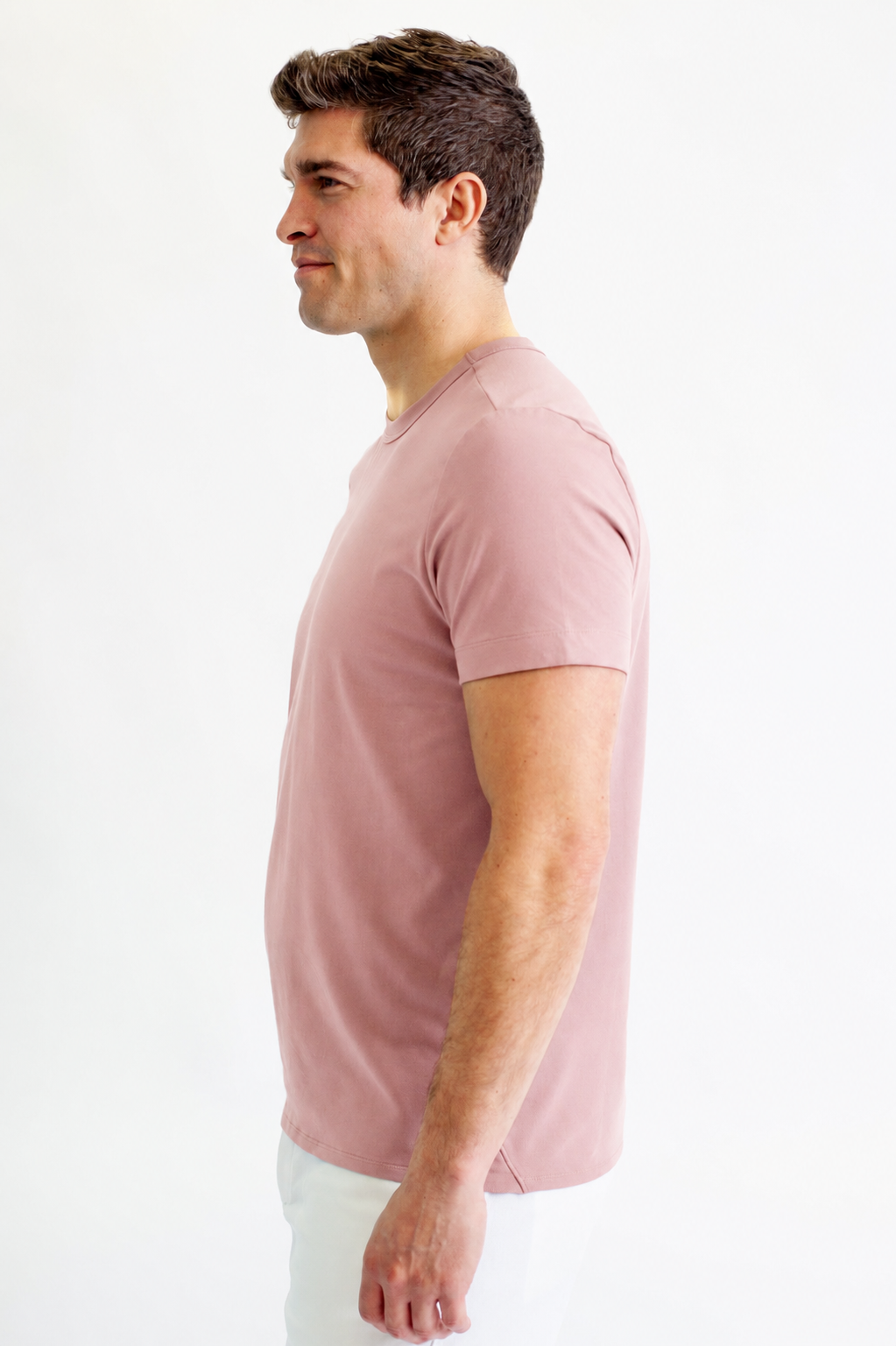 Buki Cinqo Tech Tee - Dusty Rose-T-SHIRTS-BUKI-M-DUSTY ROSE-Buki