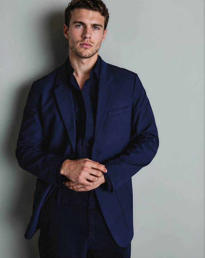 Performance Stretch Technical Blazer - Deep Navy-BLAZERS-BUKI-Deep Navy-S-Buki
