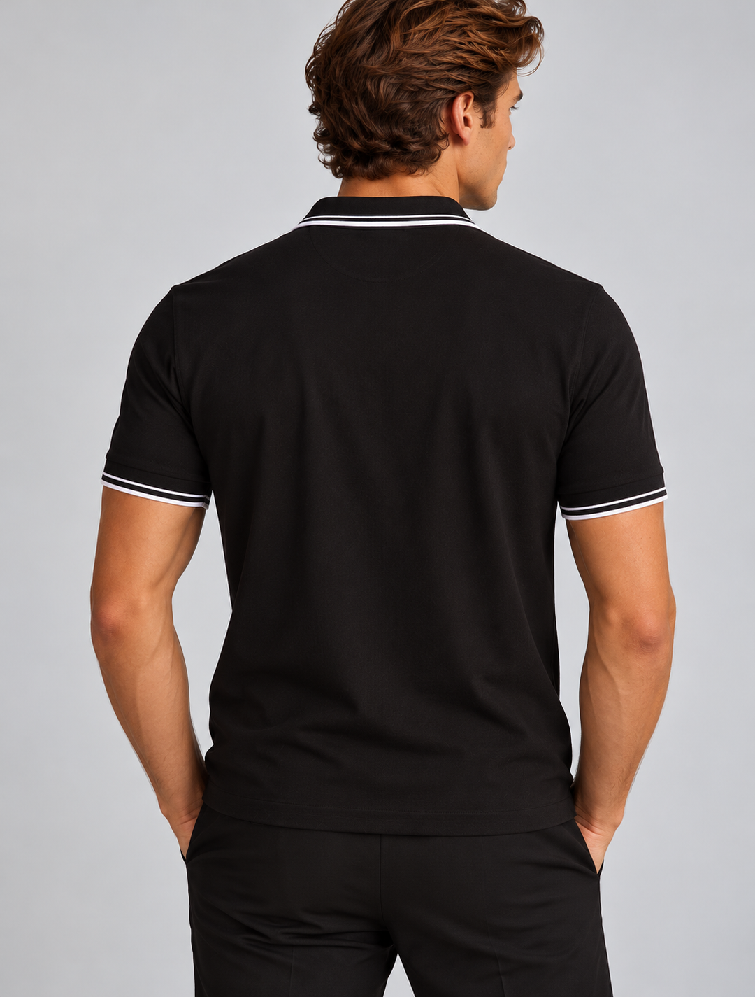 Happy Polo Shirt - Navy-POLO SHIRTS-BUKI-Navy-M-Buki