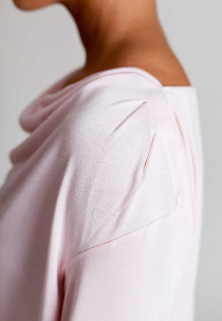 Bon Voyage T-Shirt - Blush Pink-T-SHIRTS-BUKI-Blush Pink-XS-Buki