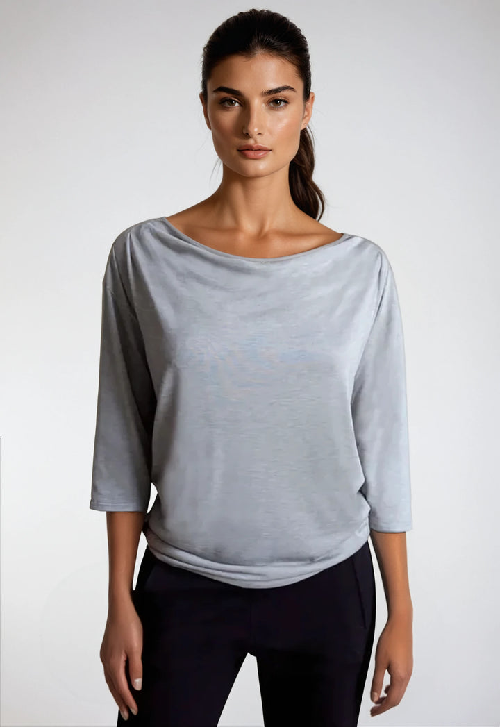 Bon Voyage T-Shirt - Heather Grey-T-SHIRTS-BUKI-Heather Grey-XS-Buki