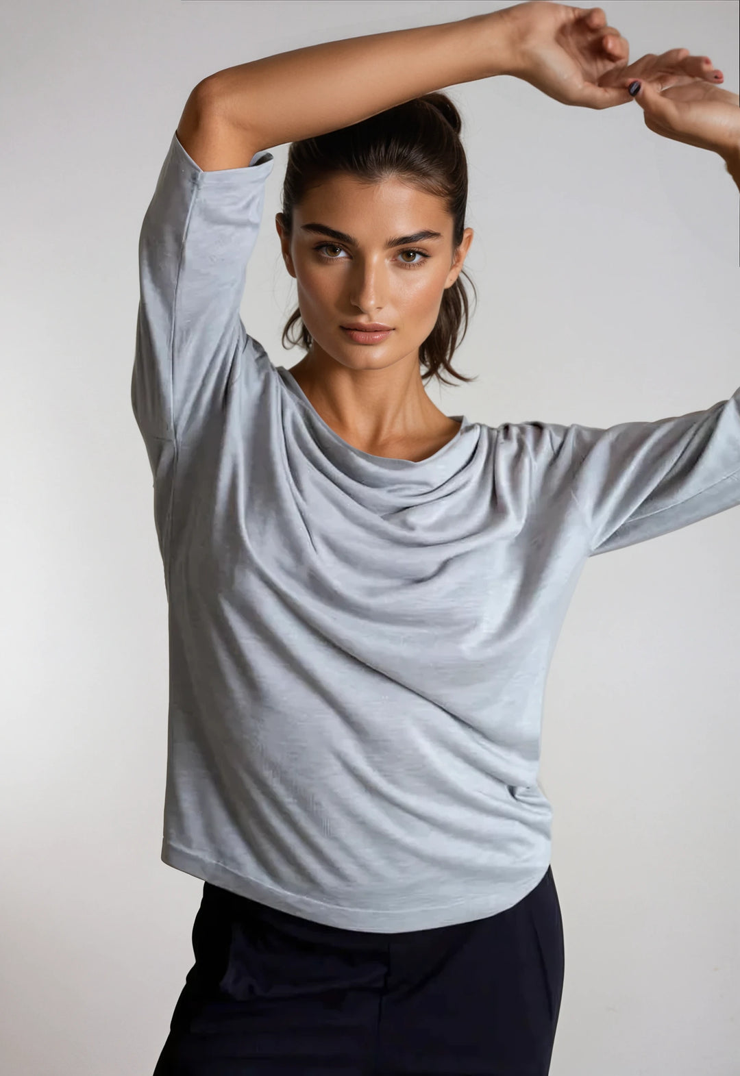 Bon Voyage T-Shirt - Heather Grey-T-SHIRTS-BUKI-Heather Grey-XS-Buki