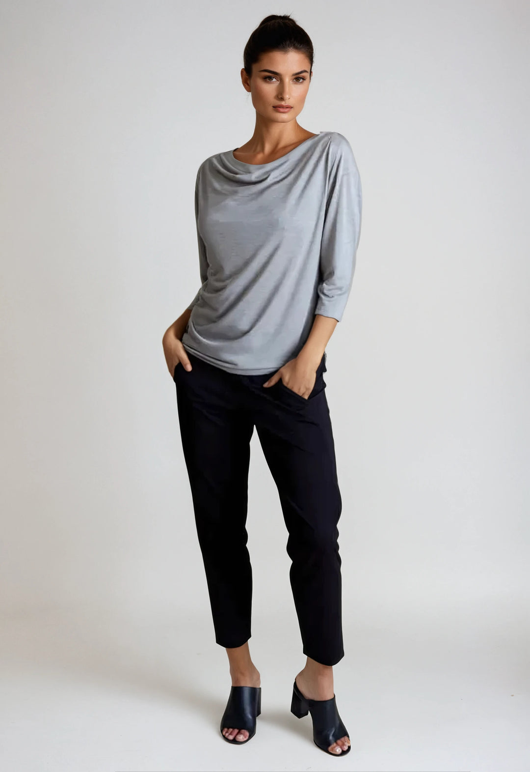 Bon Voyage T-Shirt - Heather Grey-T-SHIRTS-BUKI-Heather Grey-XS-Buki