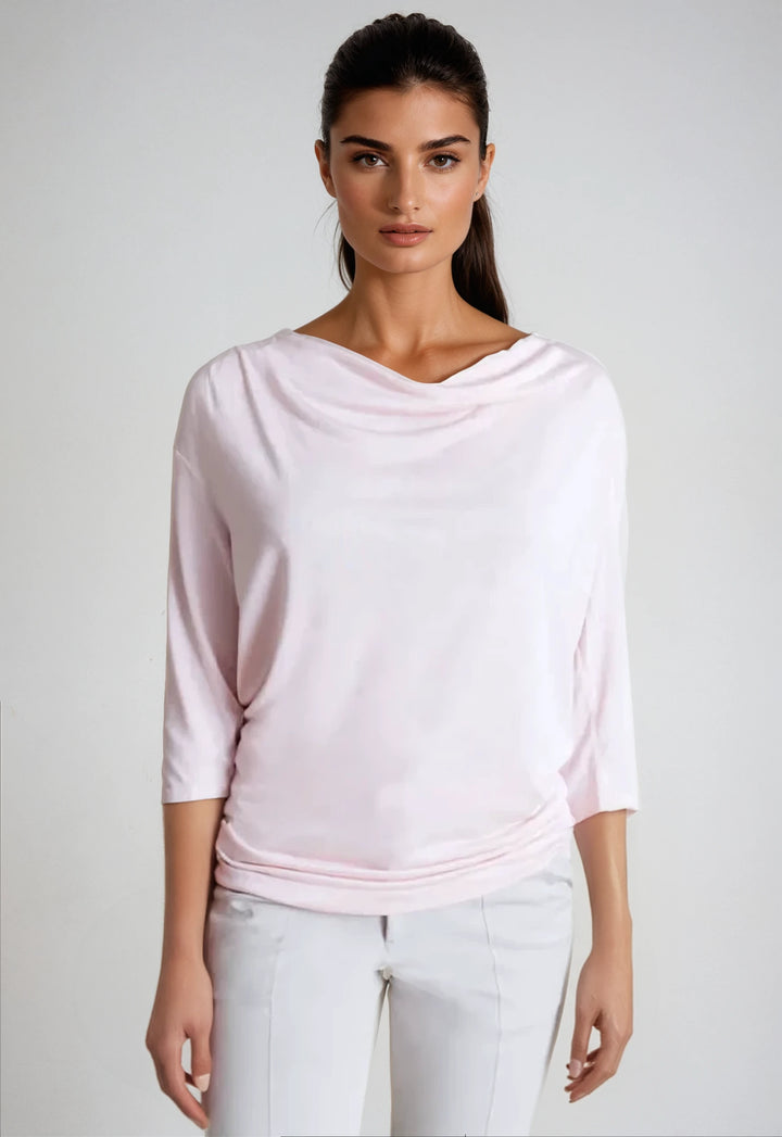 Bon Voyage T-Shirt - Blush Pink-T-SHIRTS-BUKI-Blush Pink-XS-Buki