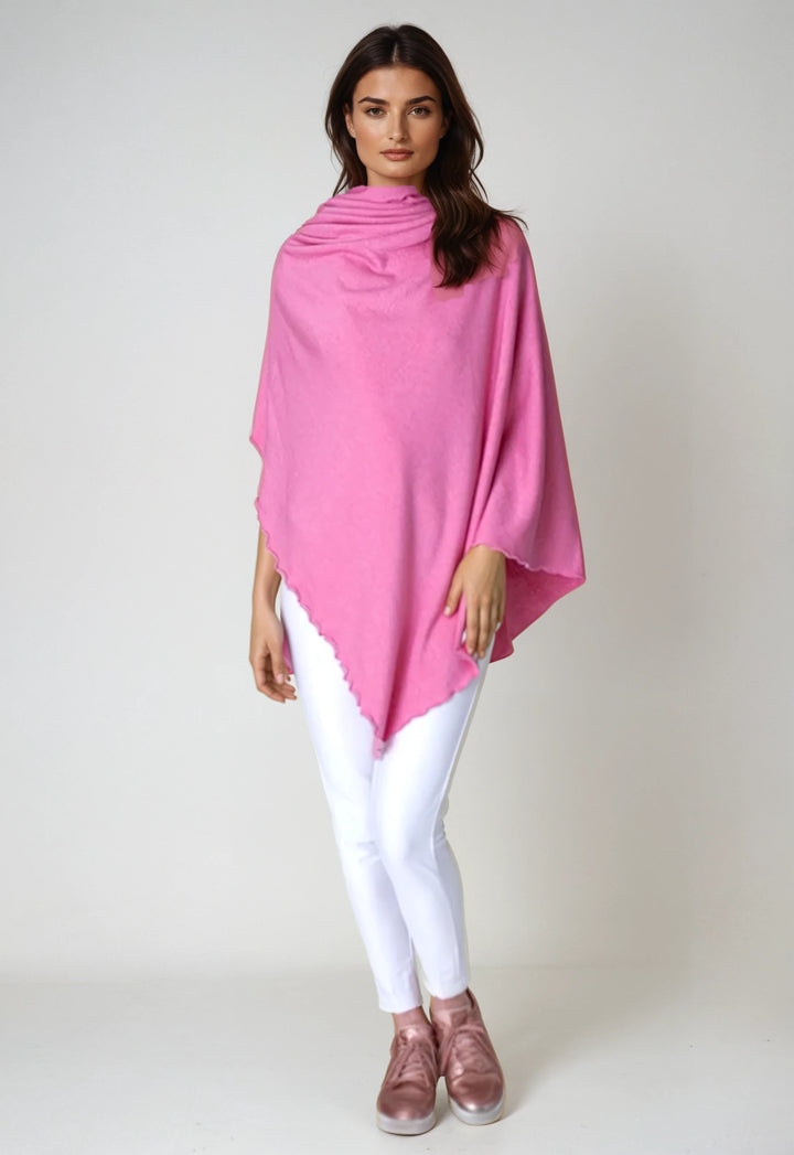 Buki Blanket - Berry Pink-SCARVES & WRAPS-BUKI