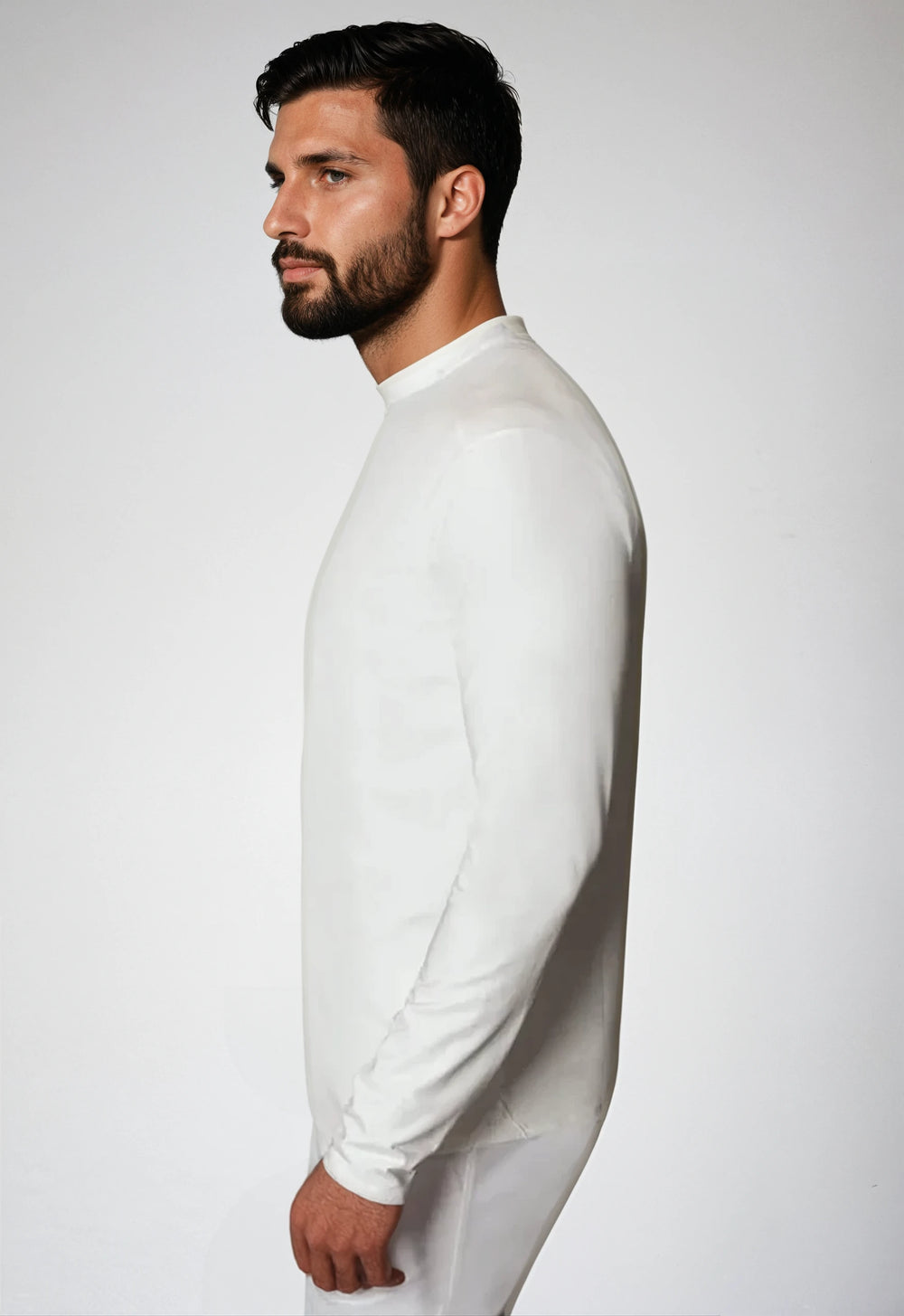 Buki + CINQO Long Sleeve T-Shirt - White-T-SHIRTS-BUKI-White-M-Buki