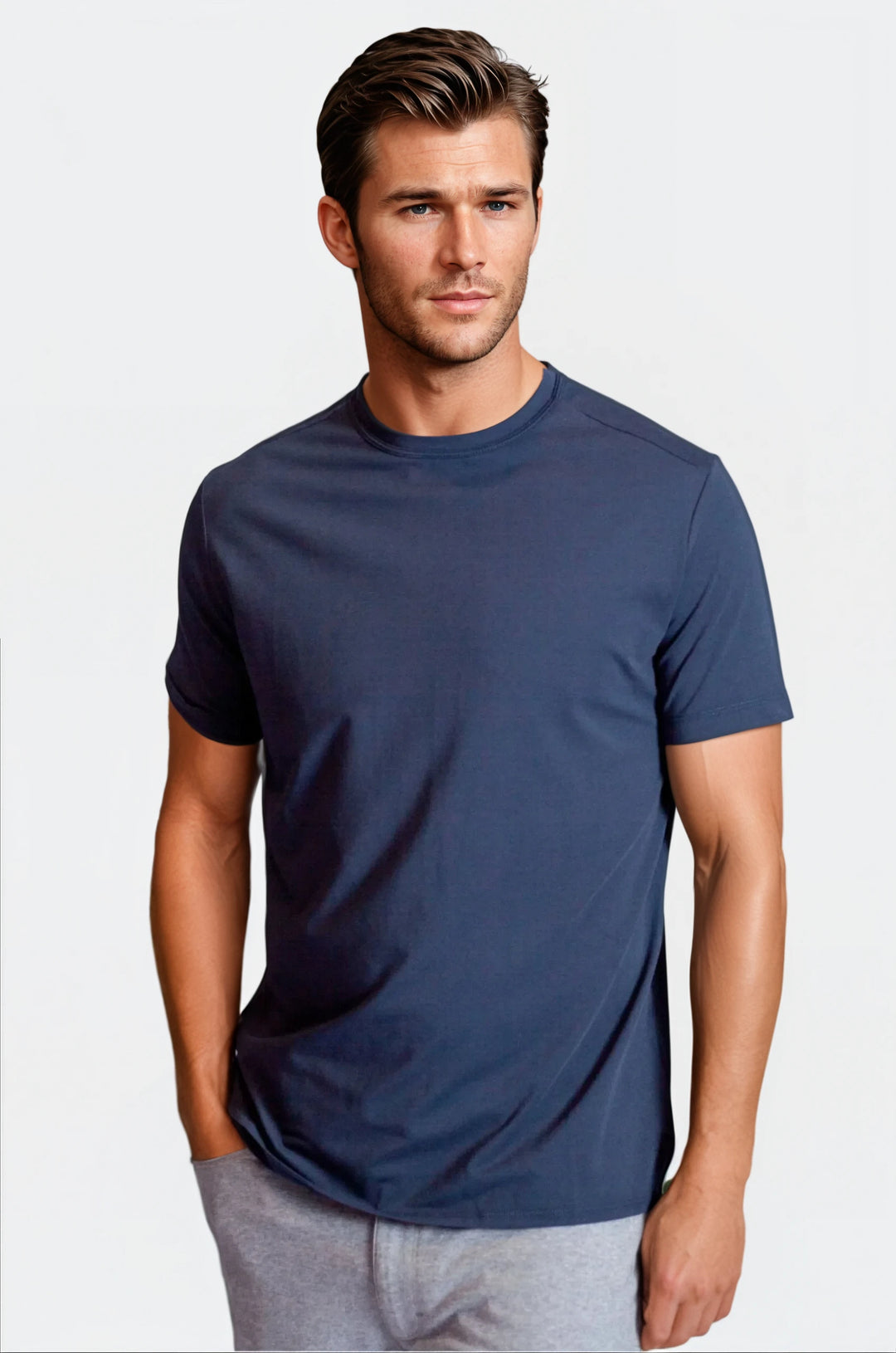 Buki + Cinqo T-Shirt 2 Pack - Blue Night/Black-T-SHIRTS-BUKI-M-Buki