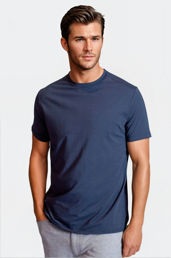 Buki + Cinqo T-Shirt 2 Pack - Blue Night/Black-T-SHIRTS-BUKI-M-Buki