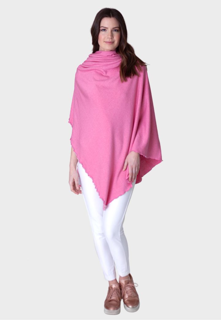 Buki Travel Wrap - Berry Pink-SCARVES &amp; WRAPS-BUKI-Buki
