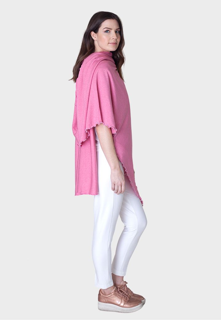 Buki Travel Wrap - Berry Pink-SCARVES & WRAPS-BUKI-Buki