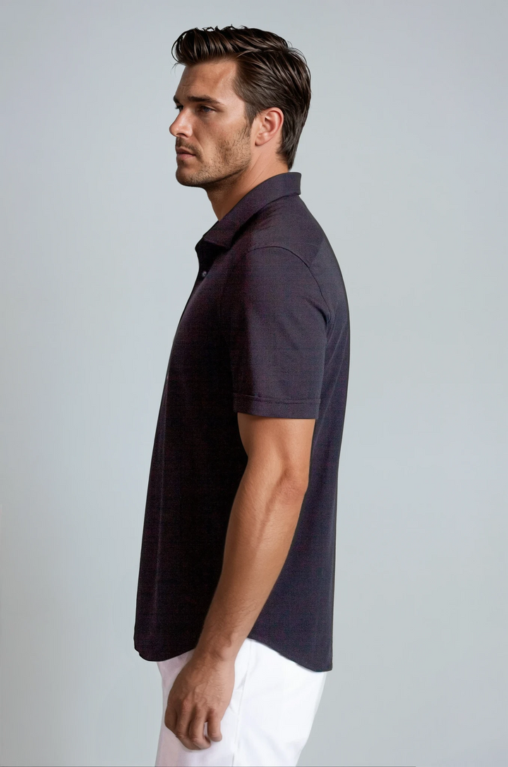 Buki + CINQO 'Single Shot' Short Sleeve Tech Shirt - Black-SHORT SLEEVE SHIRTS-BUKI-M-Black-Buki