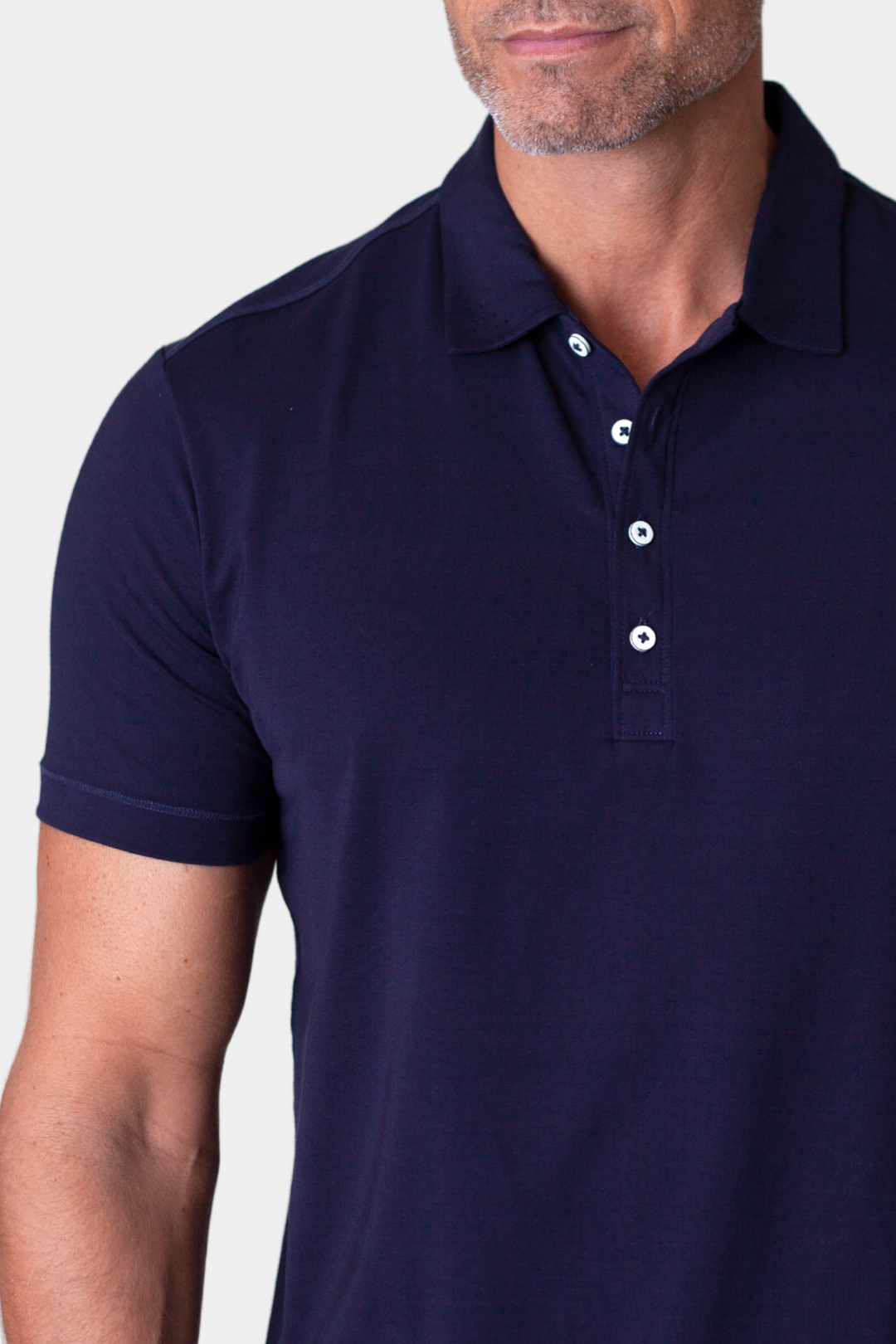Coolest Polo Tech Shirt - Navy-POLO SHIRTS-BUKI-Navy-S-Buki
