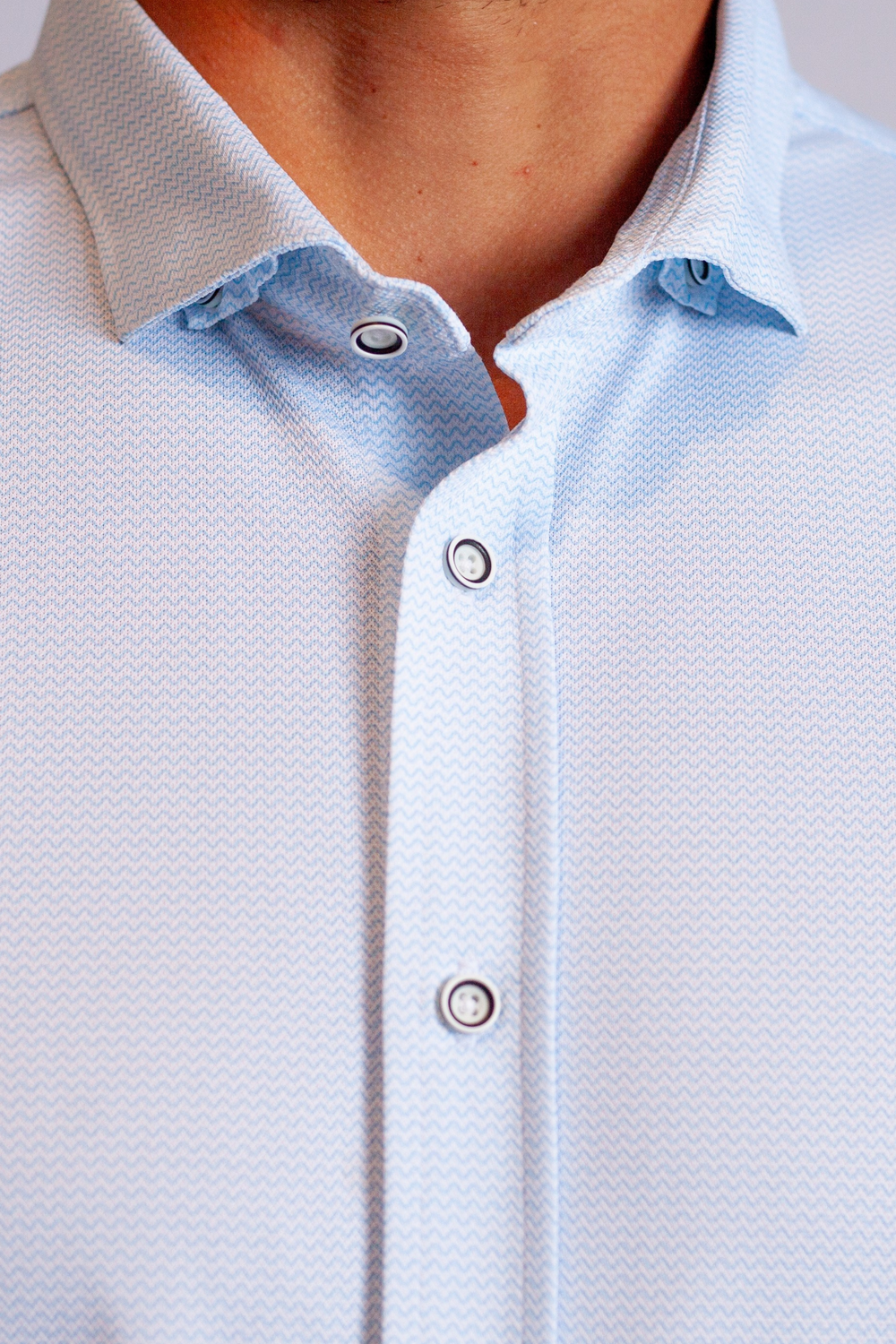 Ride The Wave Short Sleeve Tech Shirt-SHORT SLEEVE SHIRTS-BUKI-M-Cool Blue-Buki