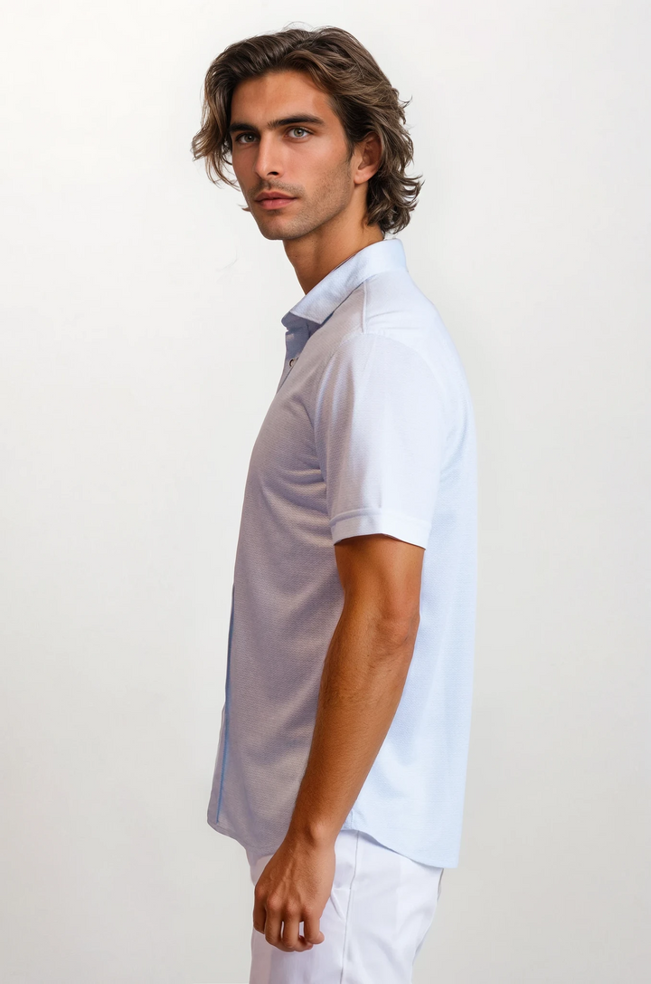 Ride The Wave Short Sleeve Tech Shirt-SHORT SLEEVE SHIRTS-BUKI-M-Cool Blue-Buki