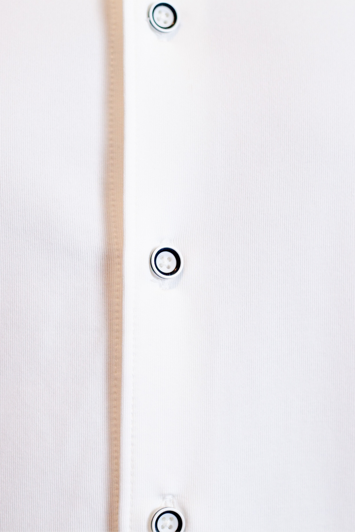 Buki + CINQO 'Single Shot' Short Sleeve Tech Shirt - White-SHORT SLEEVE SHIRTS-BUKI-M-White-Buki