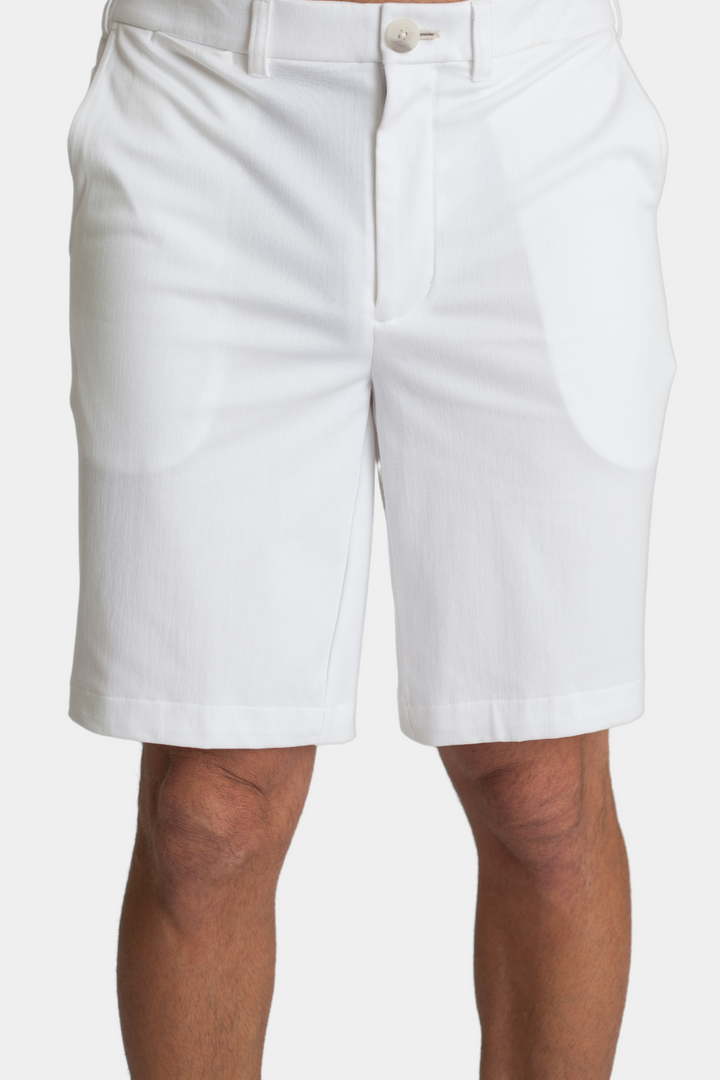 Stretch Eagle Shorts - White-SHORTS-BUKI-White-M-Buki