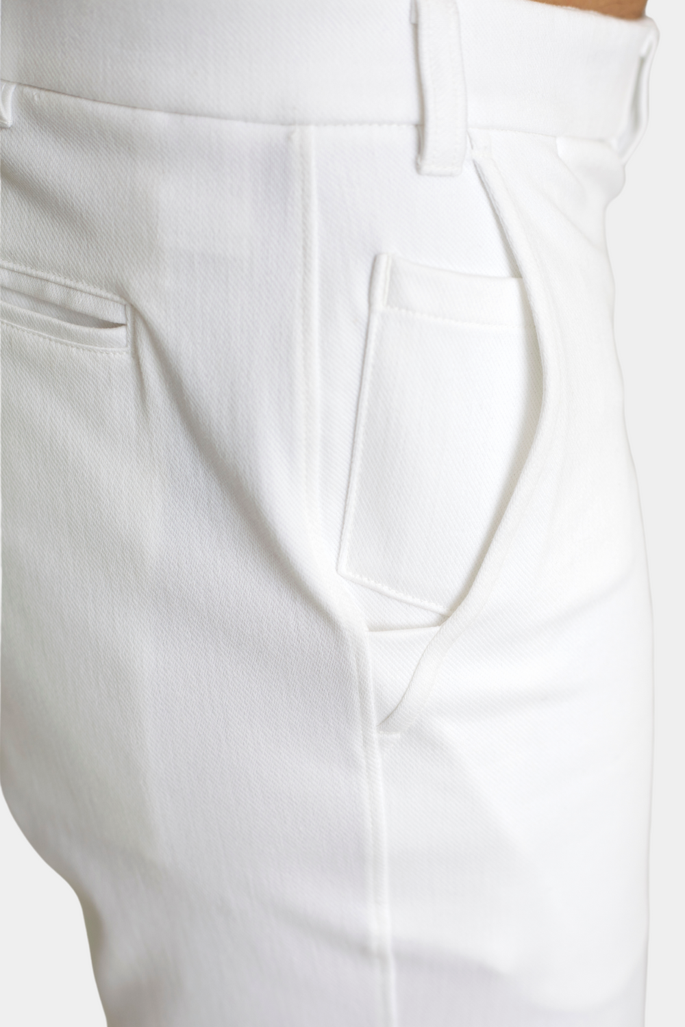 Stretch Eagle Shorts - White-SHORTS-BUKI-White-M-Buki