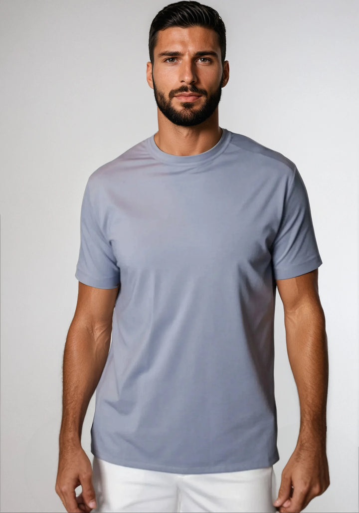 Buki + CINQO Crew Neck T-Shirt Orchid-T-SHIRTS-BUKI-S-Buki