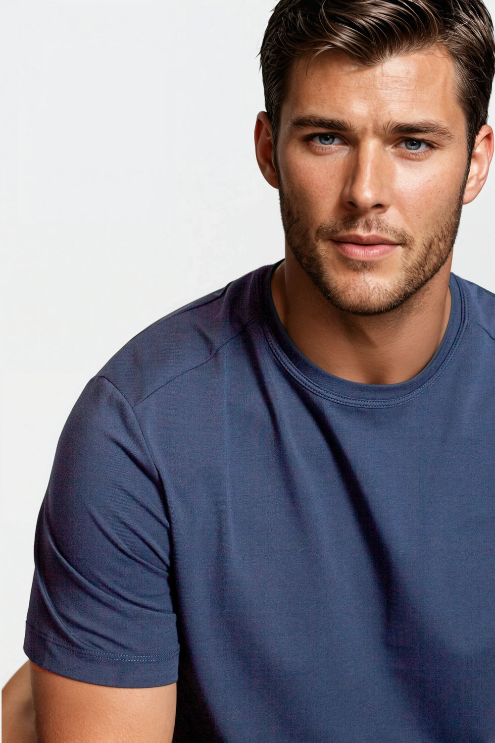 Buki + Cinqo T-Shirt 4 Pack - White/Ice Flow/Blue Night/Black-T-SHIRTS-BUKI-M-Buki