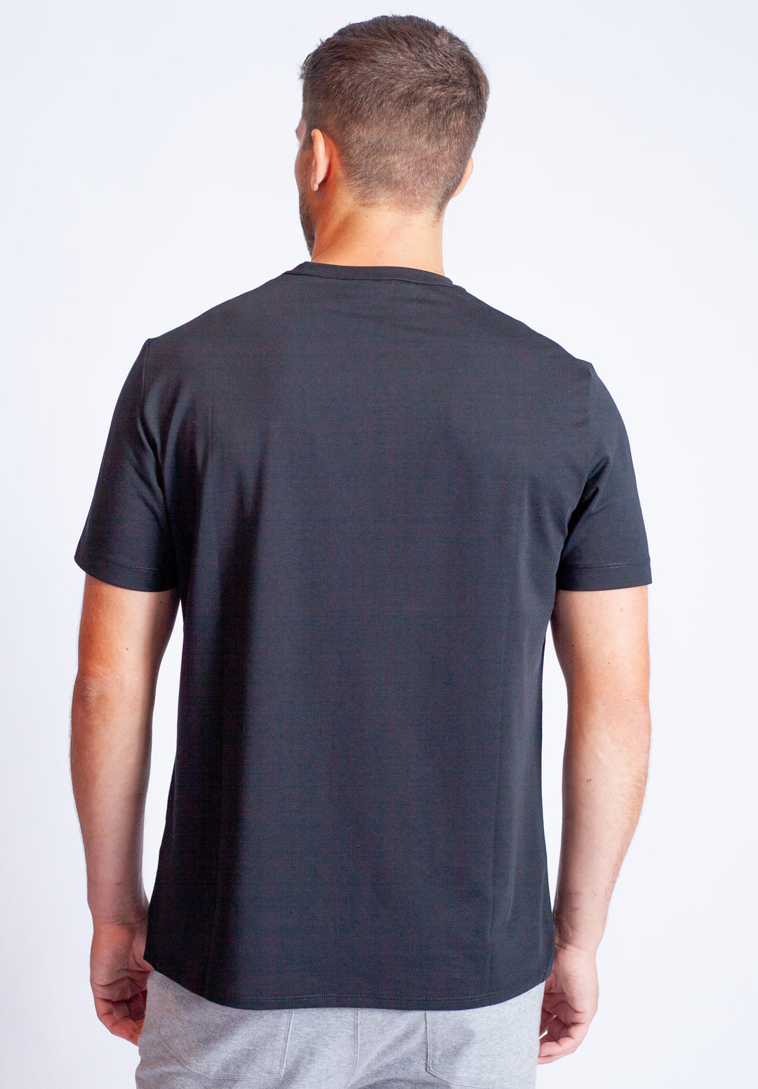 Buki + CINQO Crew Neck T-Shirt - Black-T-SHIRTS-BUKI-M-Black-Buki