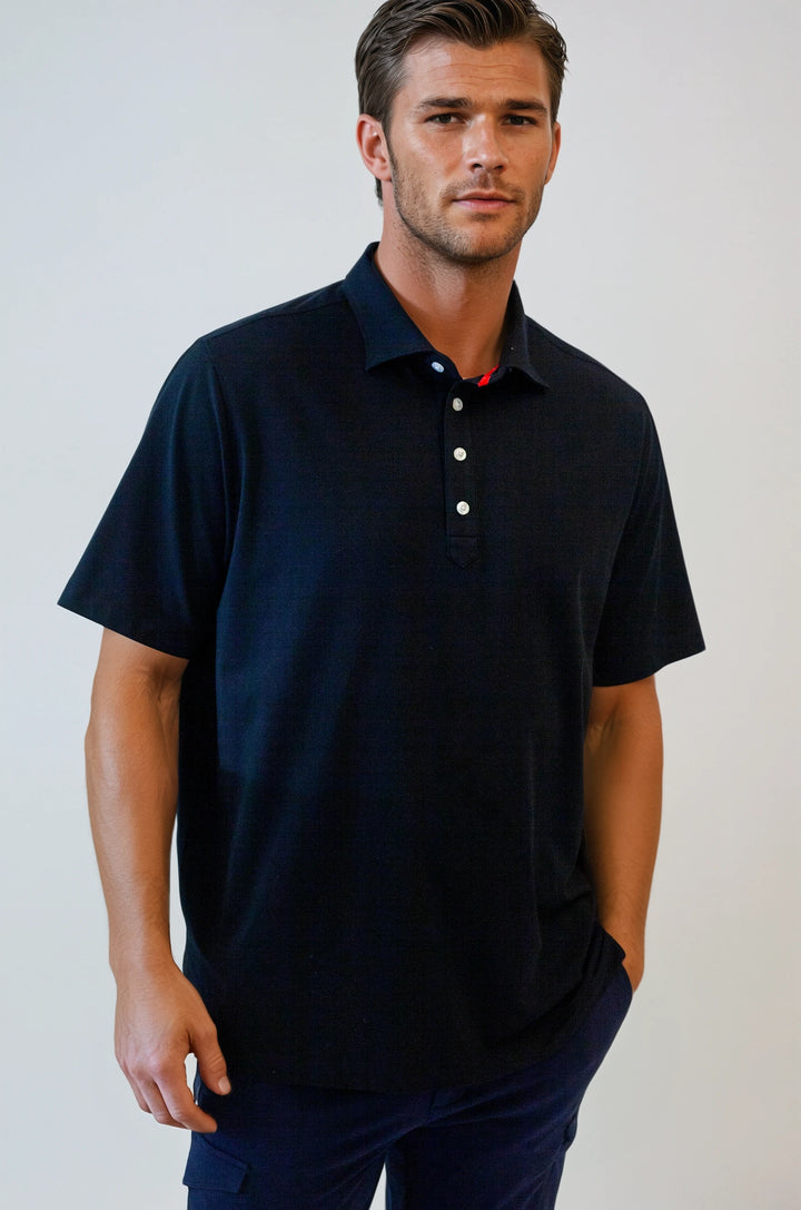 Buki + CINQO Polo - Black-POLO SHIRTS-BUKI-M-Black-Buki