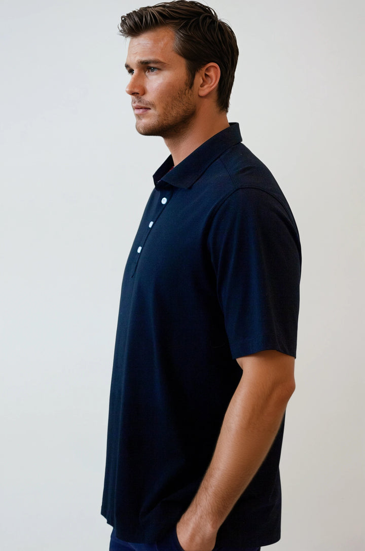 Buki + CINQO Polo - Black-POLO SHIRTS-BUKI-M-Black-Buki