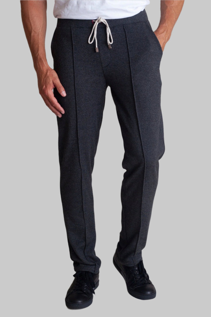 CPO + Jogger Matching Set-SWEATSUITS-BUKI-M-Charcoal Grey-Buki