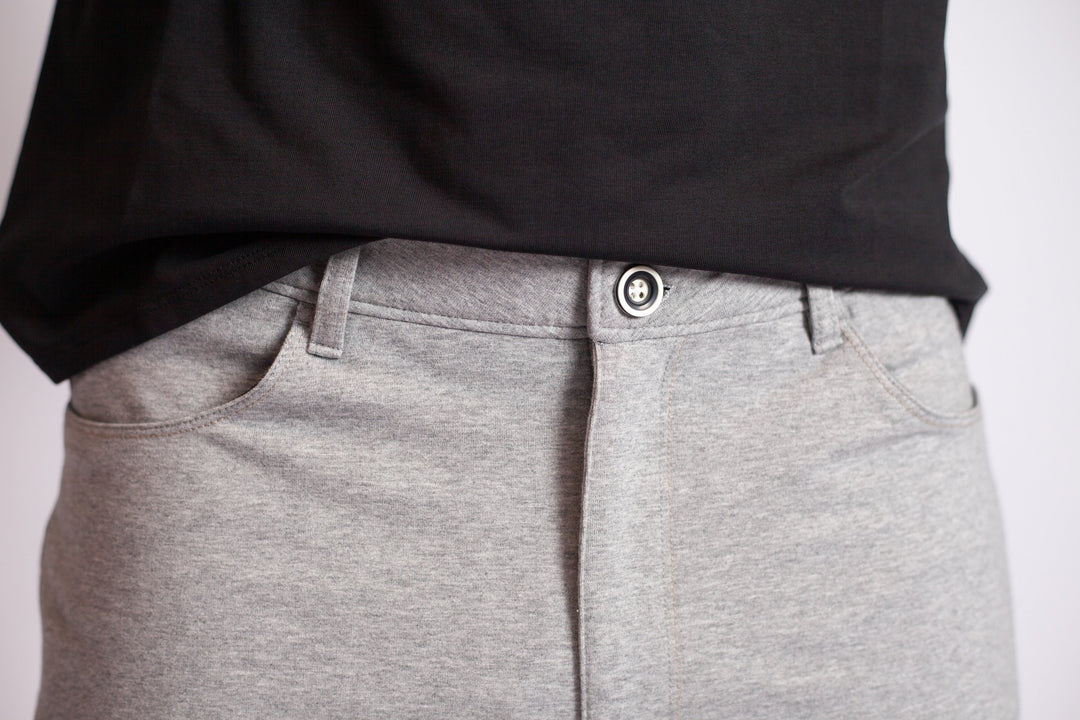 High-Five Tech Shorts - Heather Grey-SHORTS-BUKI-M-Heather Grey-Buki