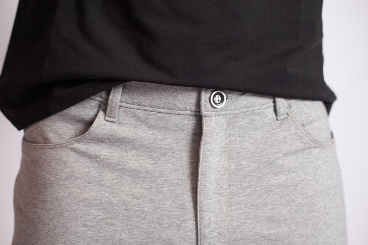 High-Five Tech Shorts - Heather Grey-SHORTS-BUKI-M-Heather Grey-Buki