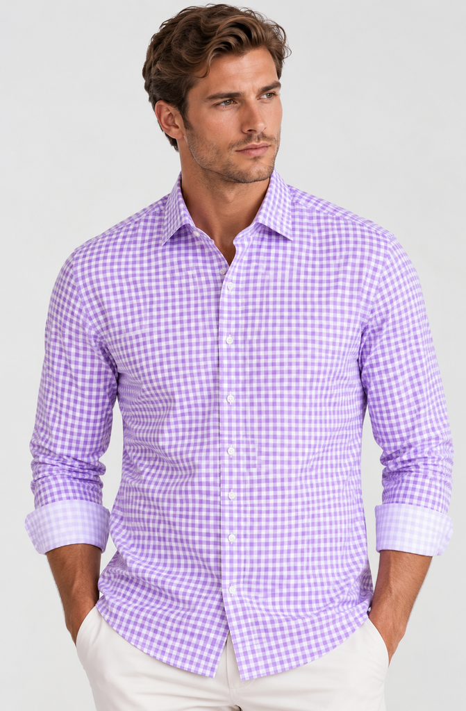 Mauro Long Sleeve Casual Dress Shirt - Buki