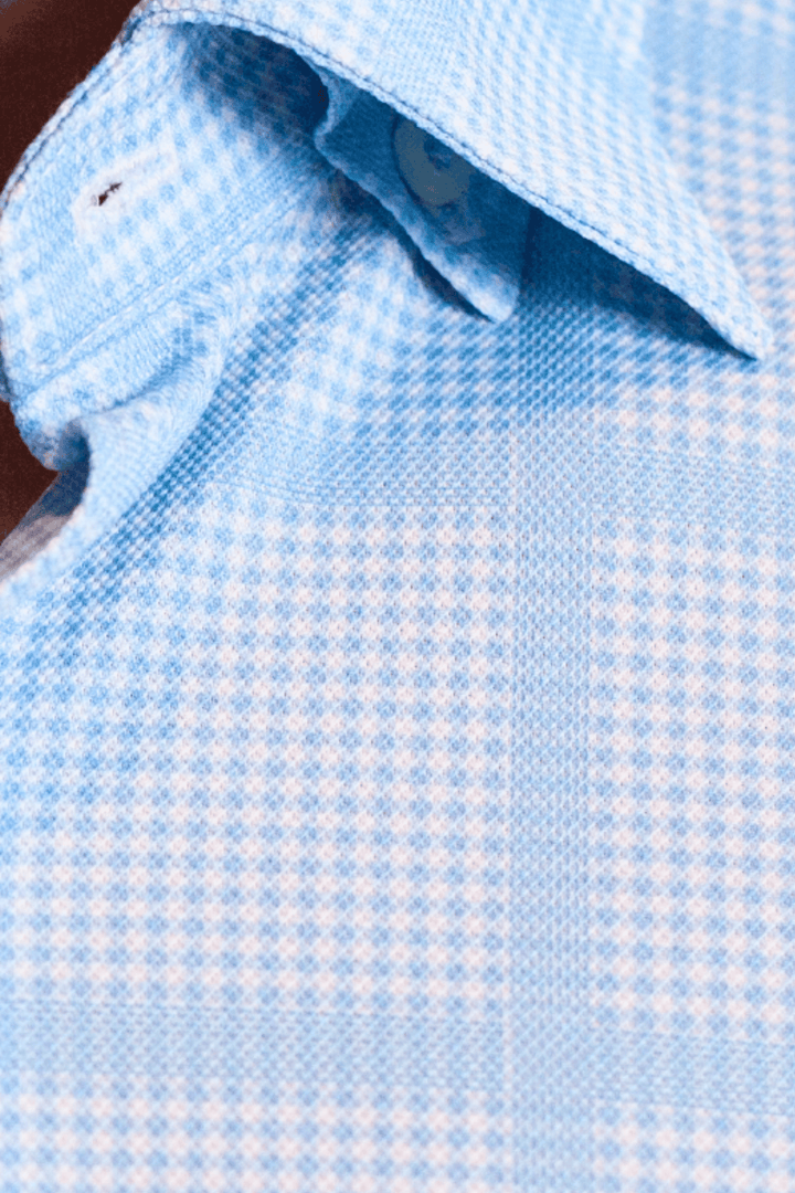 Montauk Check Short Sleeve Tech Shirt-SHORT SLEEVE SHIRTS-BUKI-M-Buki