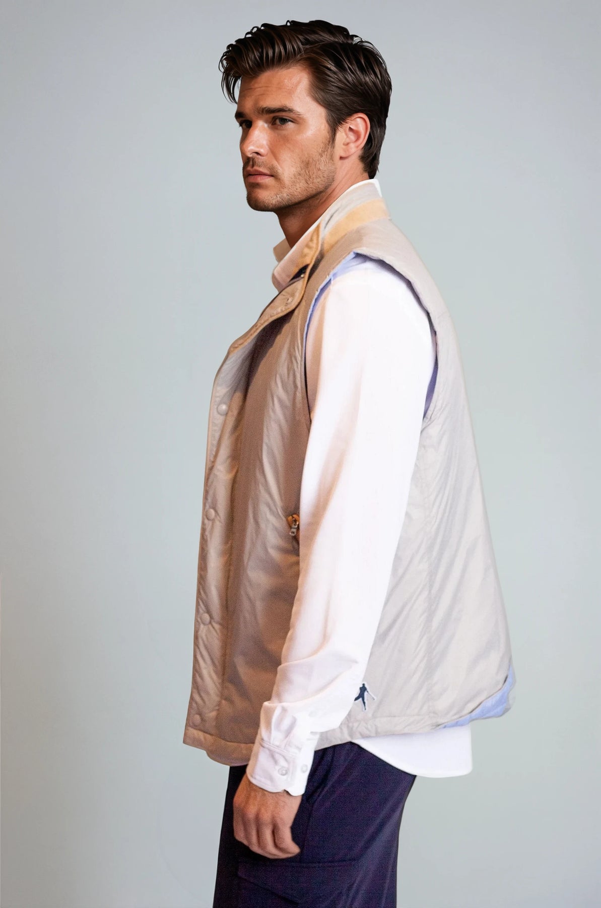 Buki Tech Vest in Silver Grey - Buki