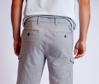 Buki Venture Cargo Pants - back - heather grey