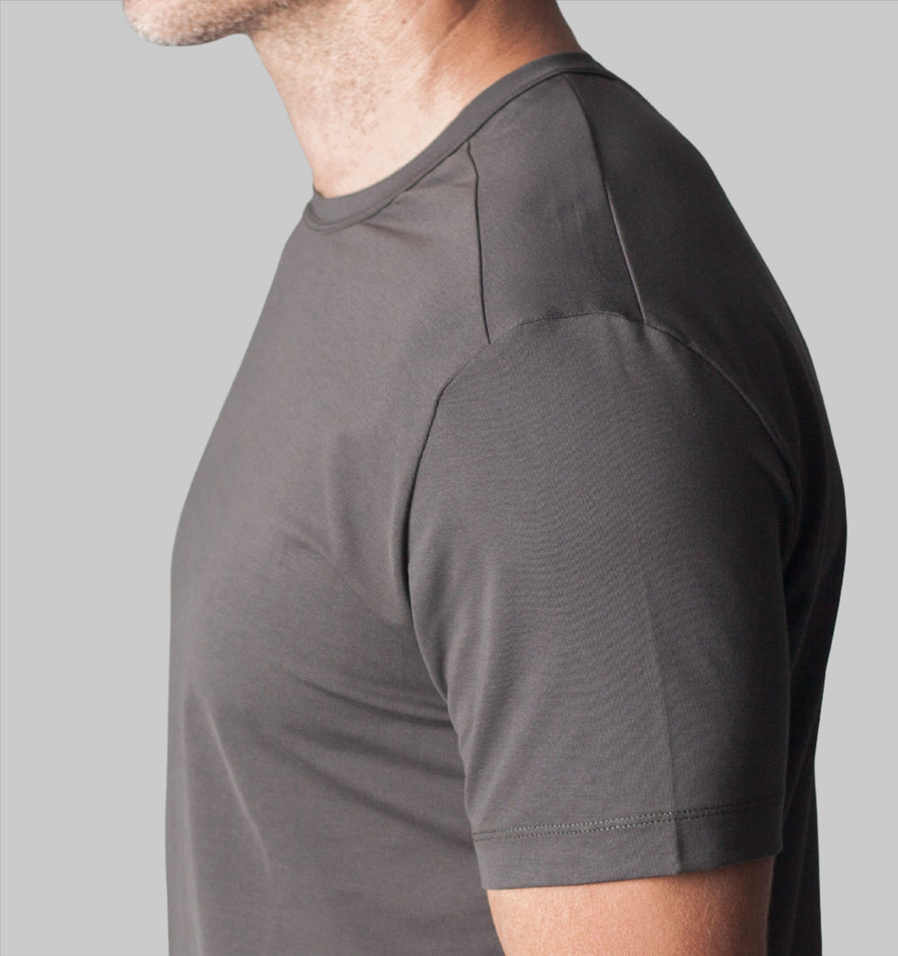 Buki + CINQO Crew Neck T-Shirt Raven-T-SHIRTS-BUKI-M-Raven-Buki