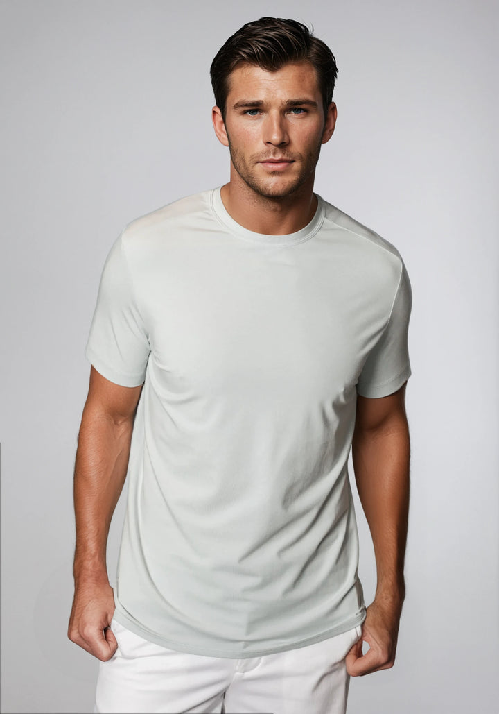 Buki + CINQO Crew Neck T-Shirt Ice Flow-T-SHIRTS-BUKI-S-Ice Flow-Buki