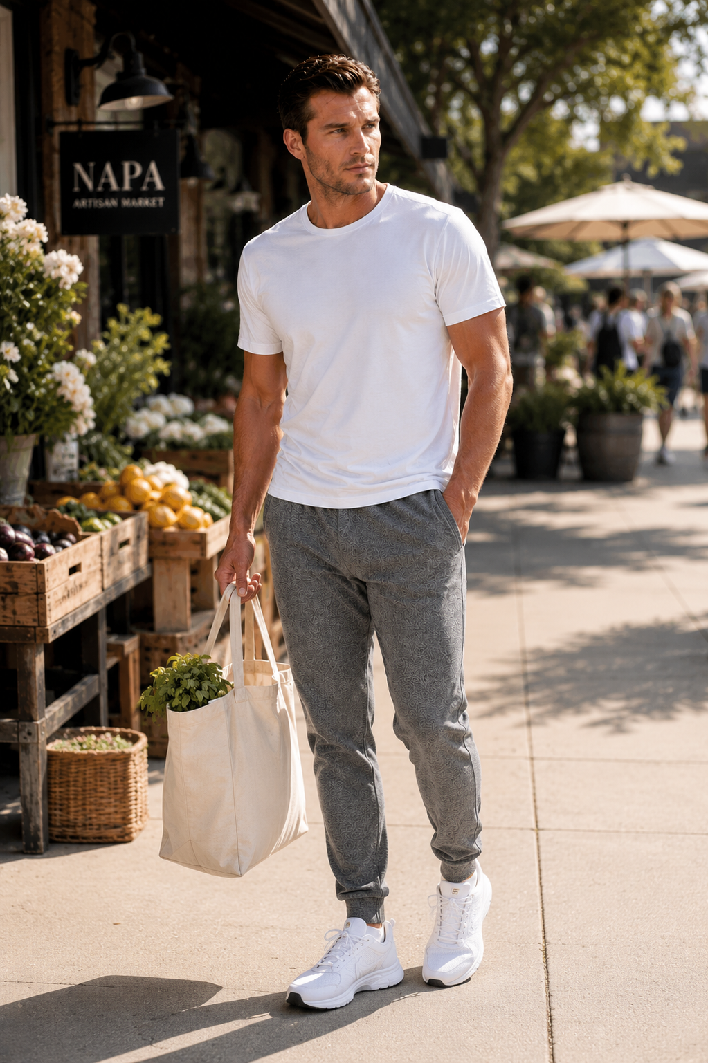 Voyager Jogger Pants - Heather Grey