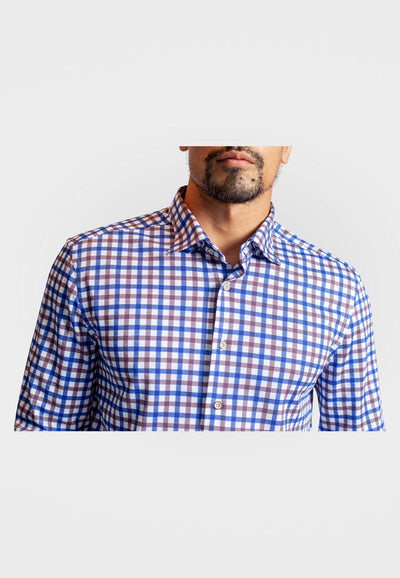 Check Mate Long Sleeve Tech Shirt-Long Sleeve Shirts-Buki