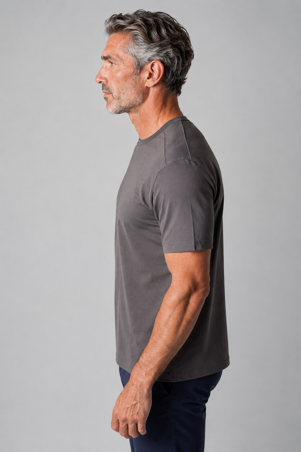 Buki + CINQO Crew Neck T-Shirt Raven-T-SHIRTS-BUKI-M-Raven-Buki