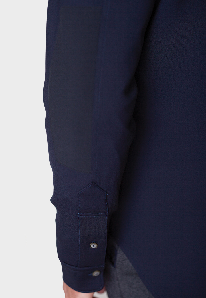 City CPO Shirt Jacket Navy-JACKETS-BUKI-Navy-S-Buki