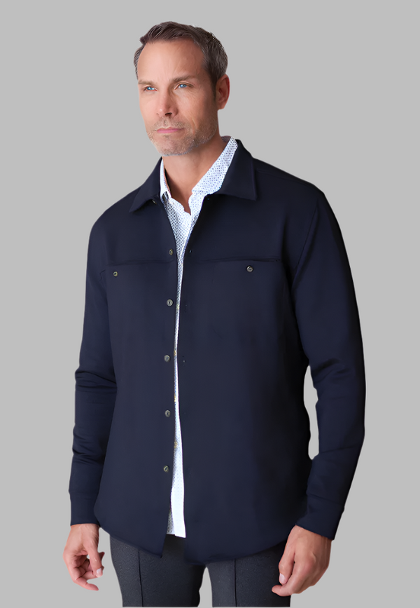 City CPO Shirt Jacket Black-JACKETS-BUKI-Black-S-Buki