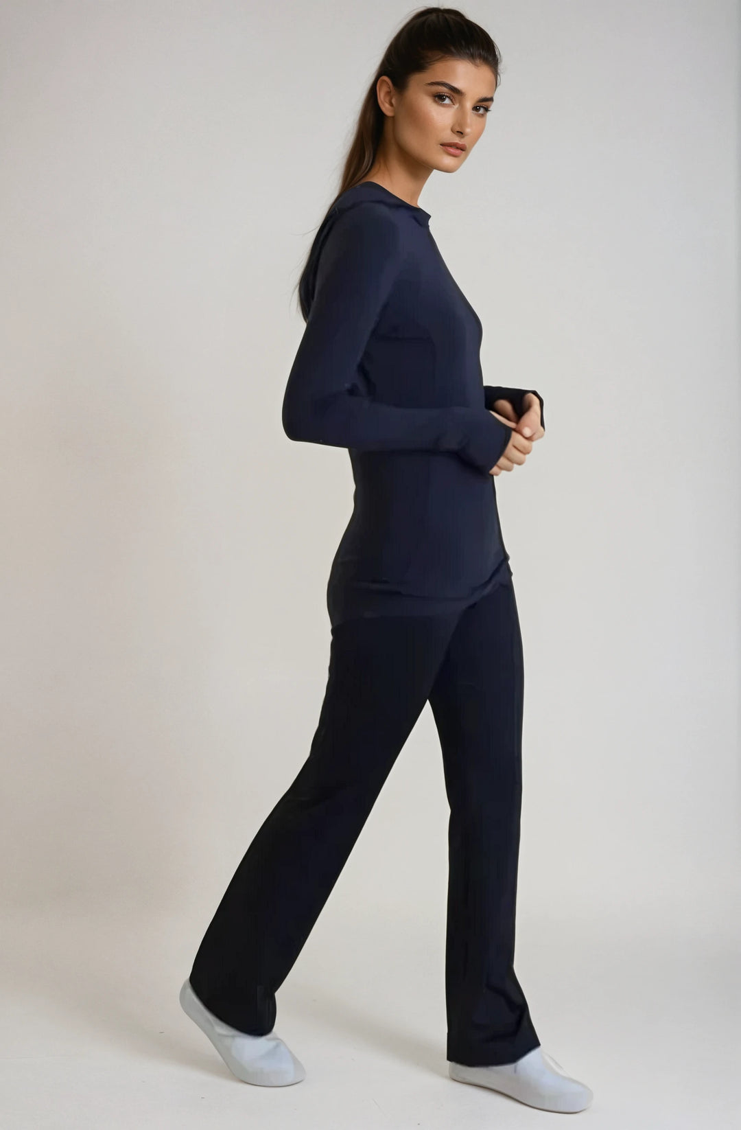 Collagen Hoodie-SHIRTS & BLOUSES-BUKI-Black-XS-Buki