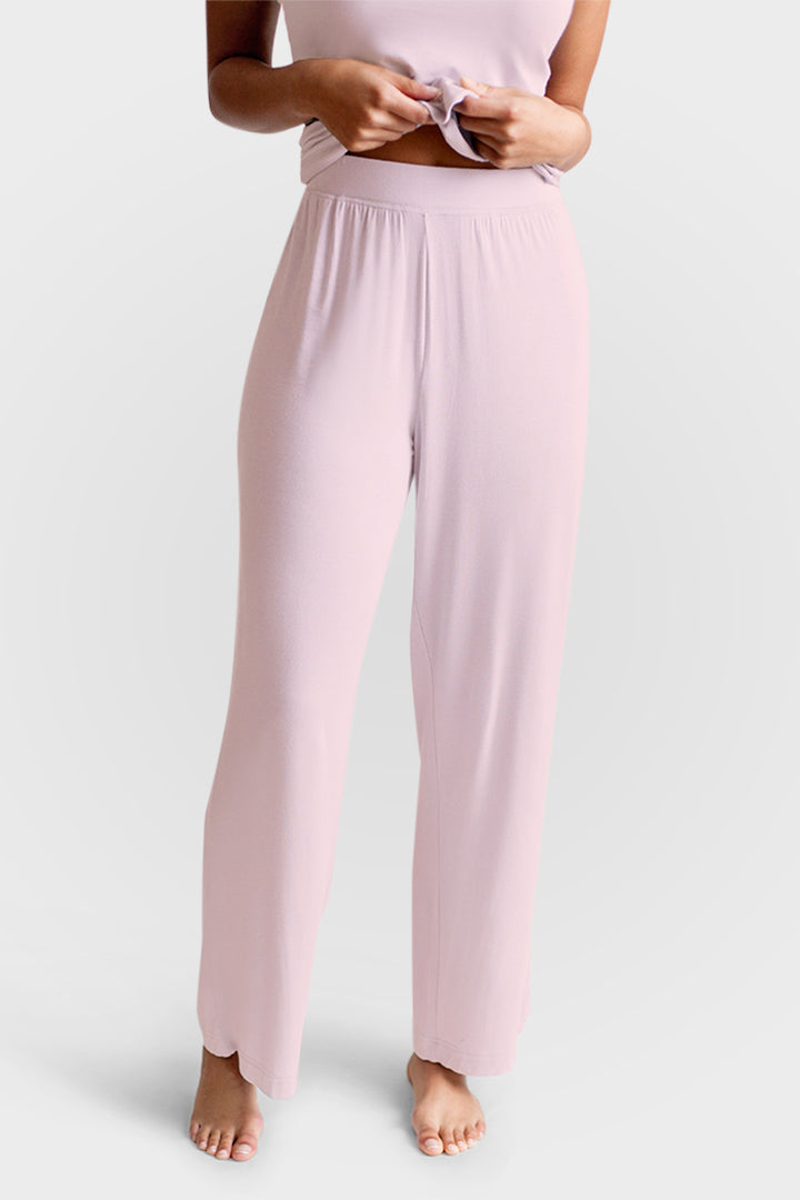 Collagen Lounge Pant-LOUNGEWEAR-BUKI-Blush Pink-XS-Buki
