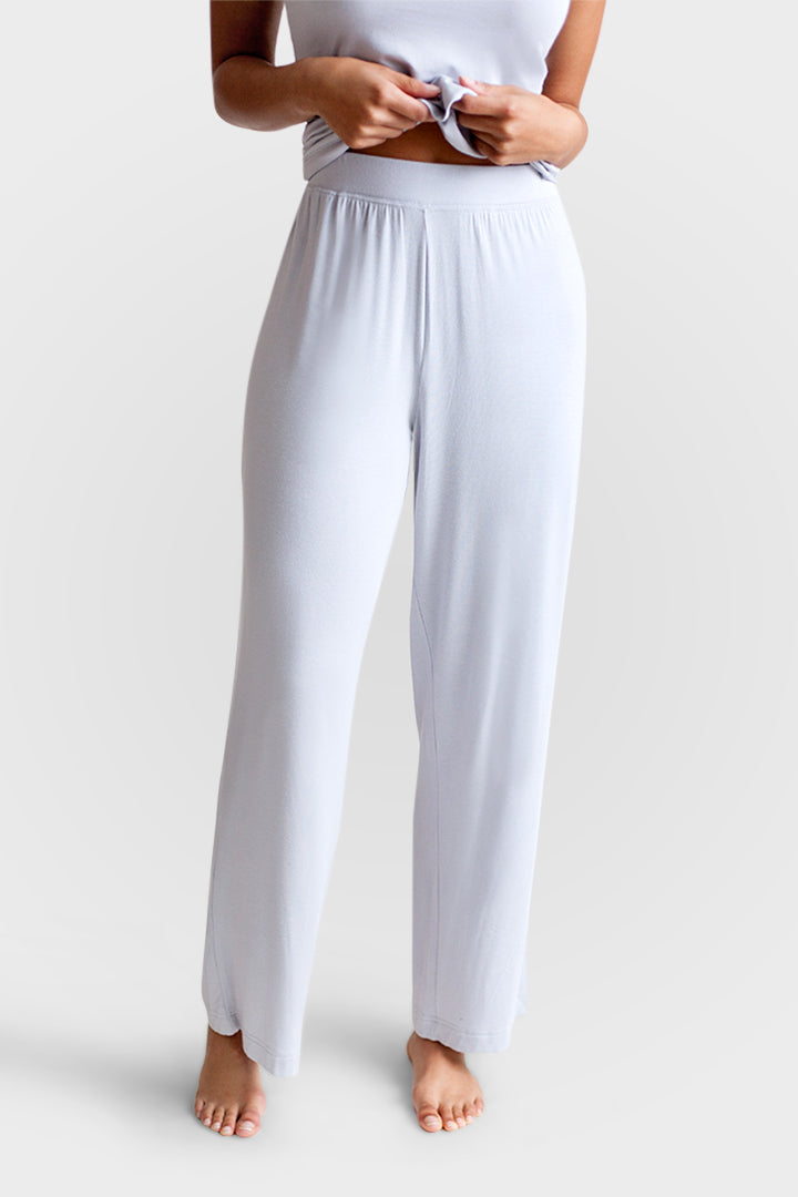 Collagen Lounge Pant-LOUNGEWEAR-BUKI-Pearl Grey-XS-Buki
