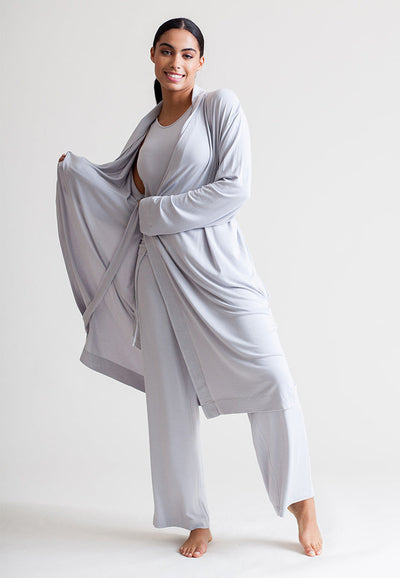 Collagen Lounge Robe-Loungewear-Buki