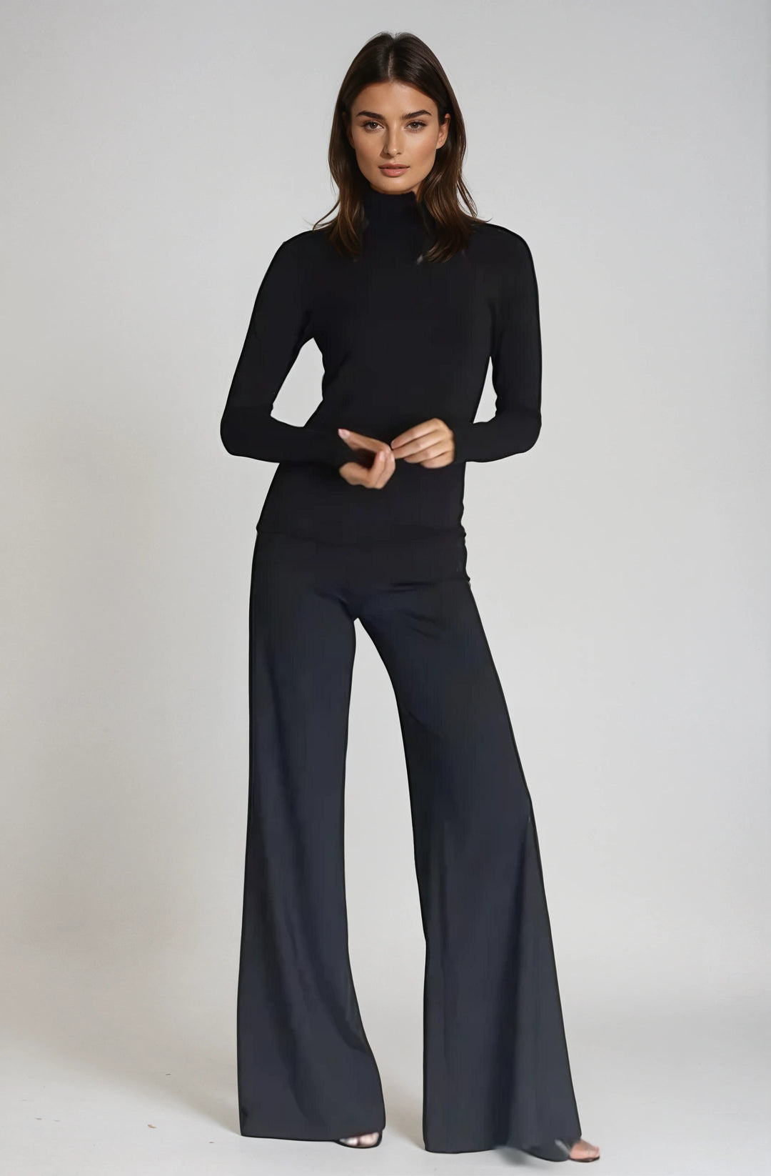 Collagen Turtleneck-SHIRTS & BLOUSES-BUKI-Black-XS-Buki